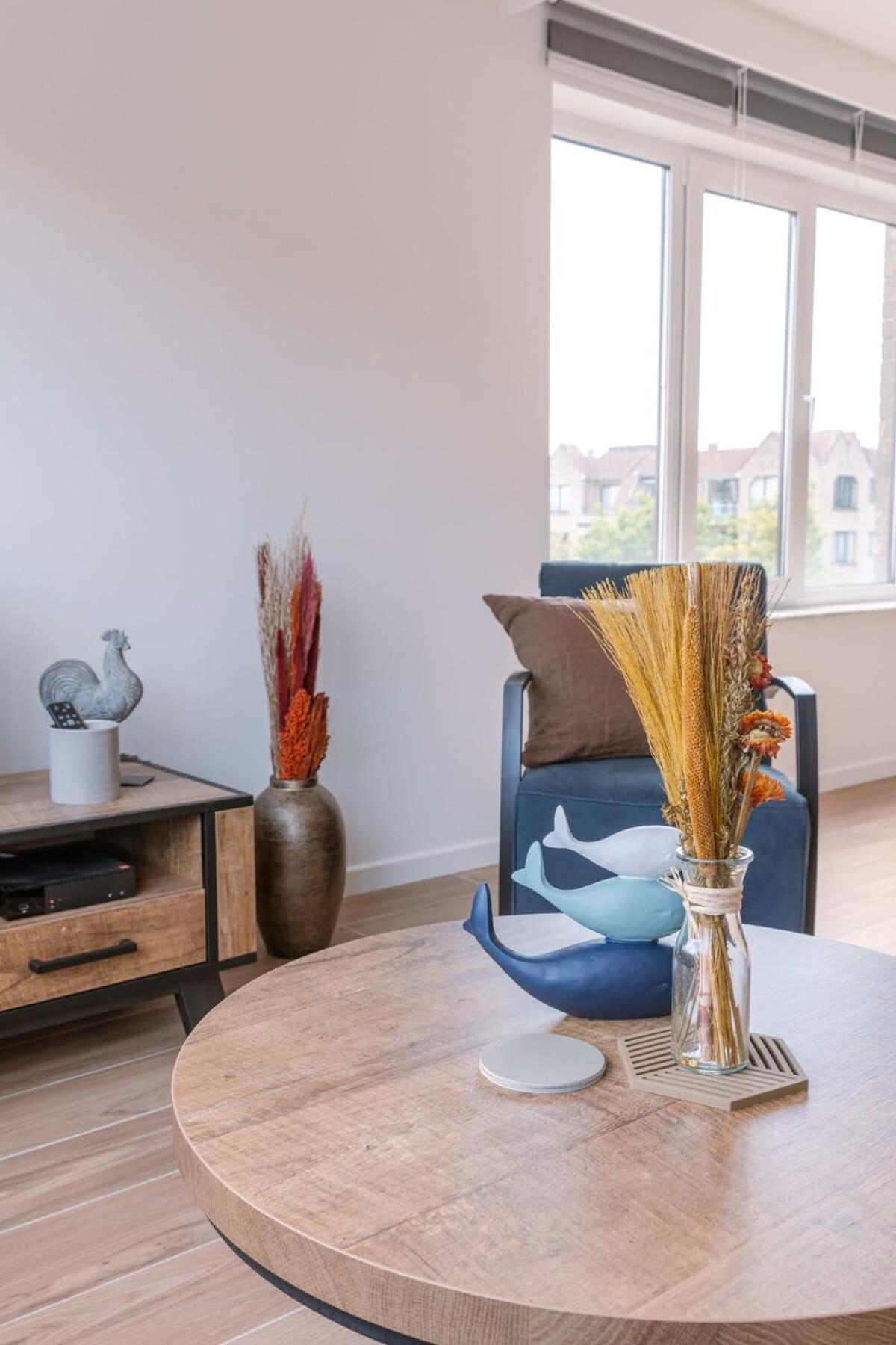 Huswell - Cosy Apartment With Vintage Interior De Haan Ngoại thất bức ảnh